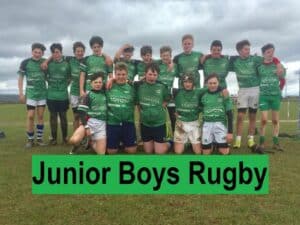 junior boys rugby