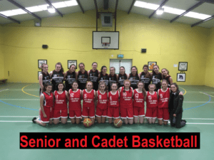 senior and cadet basketball